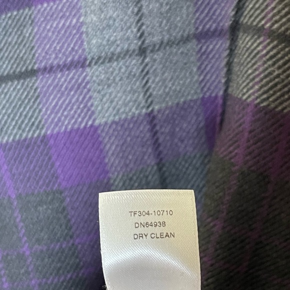 Pendleton Women's Purple Plaid Blazer - Picture 5 of 7